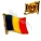 Insigna metalica tricolorul Romaniei